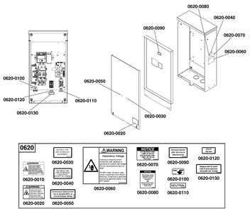 Decals Group - Ats Warning (Used After Serial No. 1022699088 And Before Serial No. 1022004848) Diagram and Parts List for 071069-01  Briggs and Stratton Generator